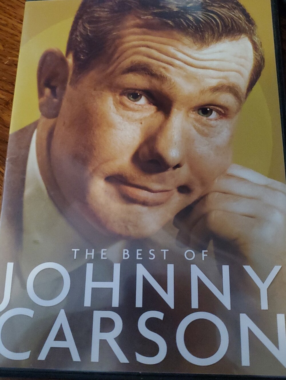 The Best of Johnny Carson DVD - Brown/Beige Cover